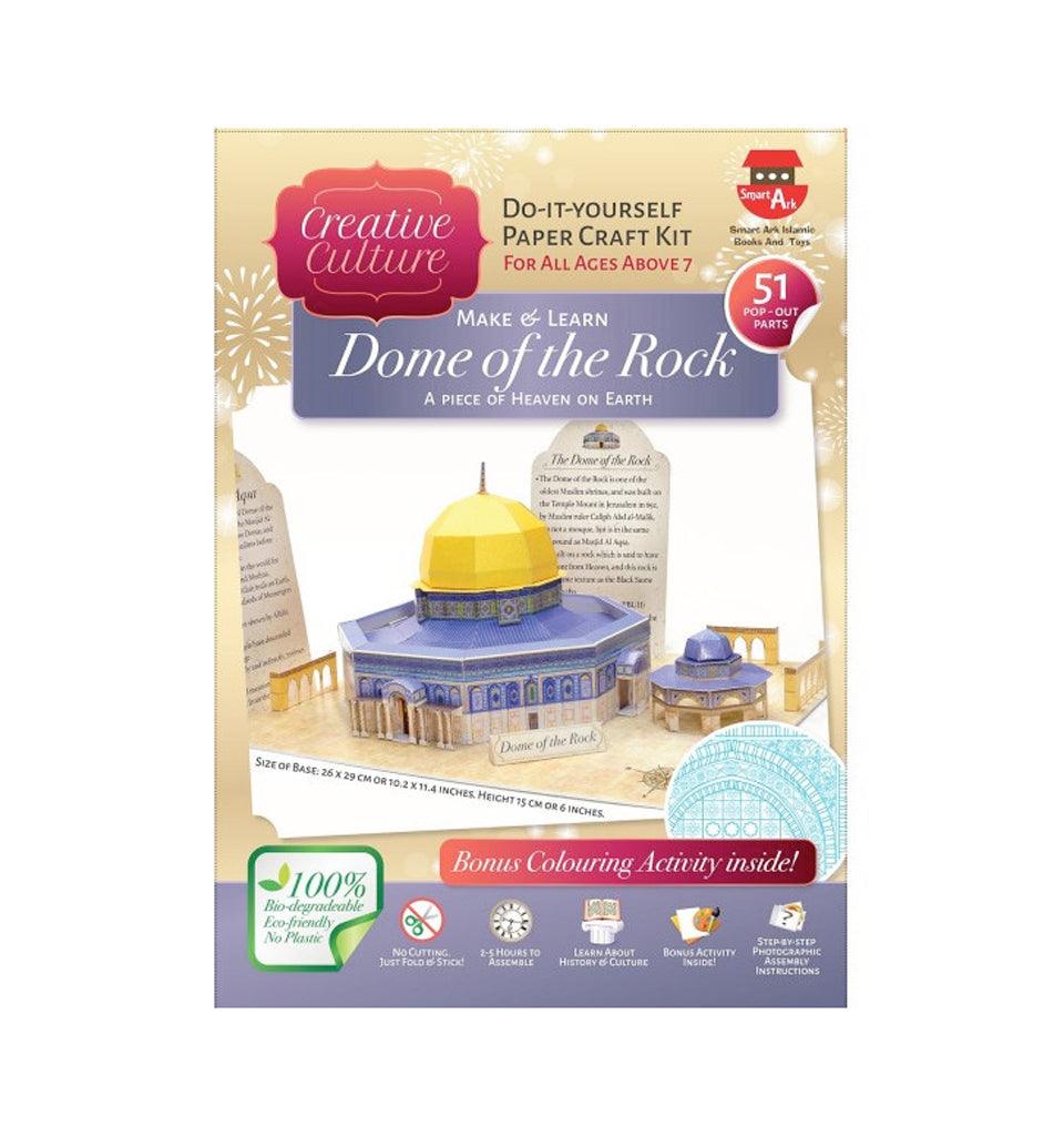 Make & Learn - Dome of the Rock Paper Craft Kit - Islamic Pixels