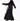 Black Fozia Velvet Abaya - Islamic Pixels