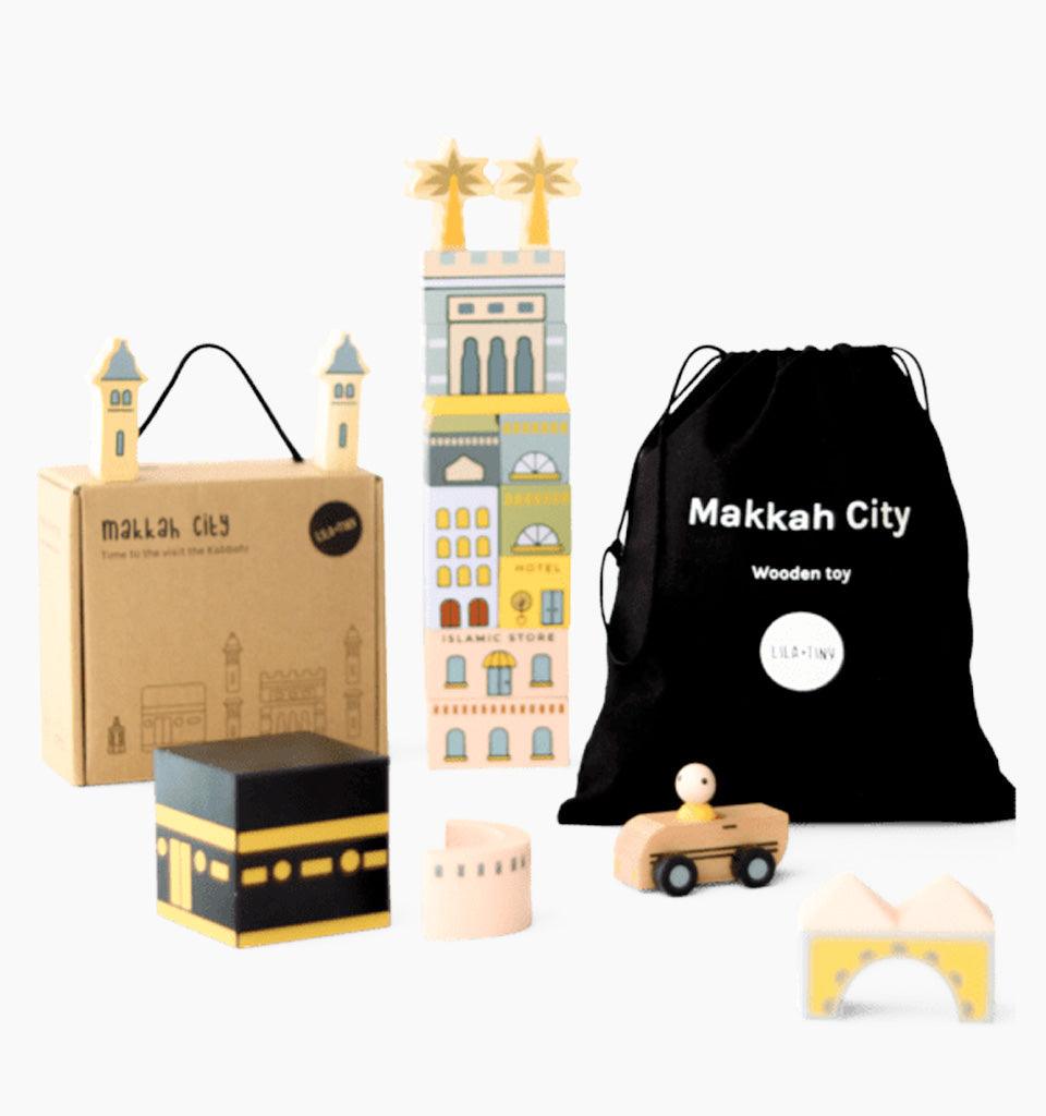 Makkah City - Childs Playing Blocks - Islamic Pixels