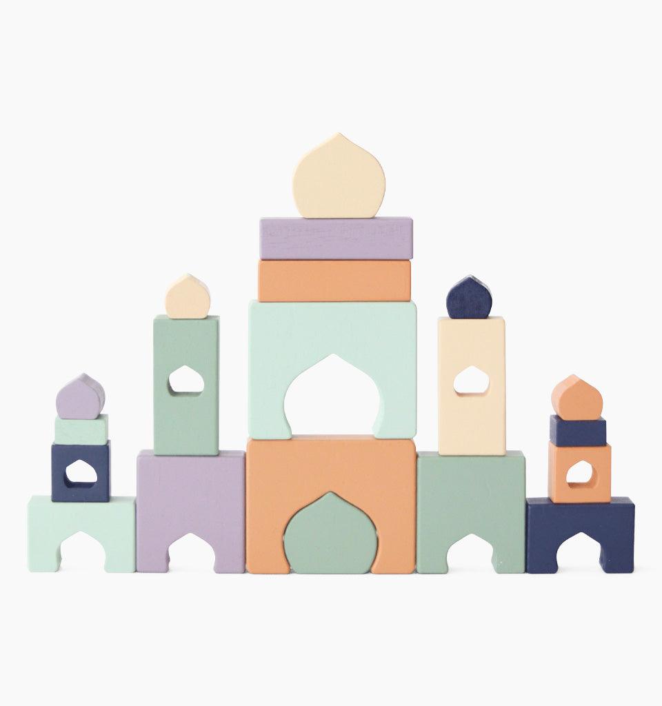 Masjid - Childs Playing Blocks - Islamic Pixels