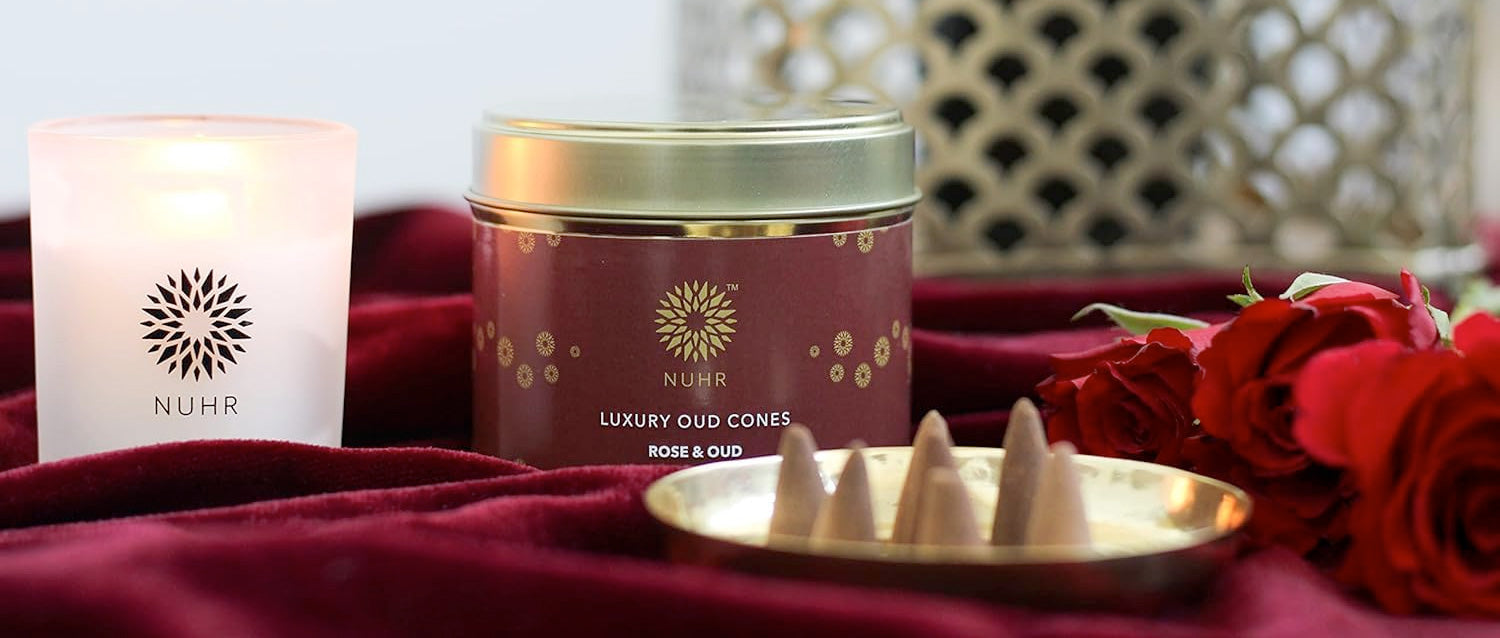 Oud Cones and Oud fragrances by NUHR Home | Arabian-Inspired Fragrances