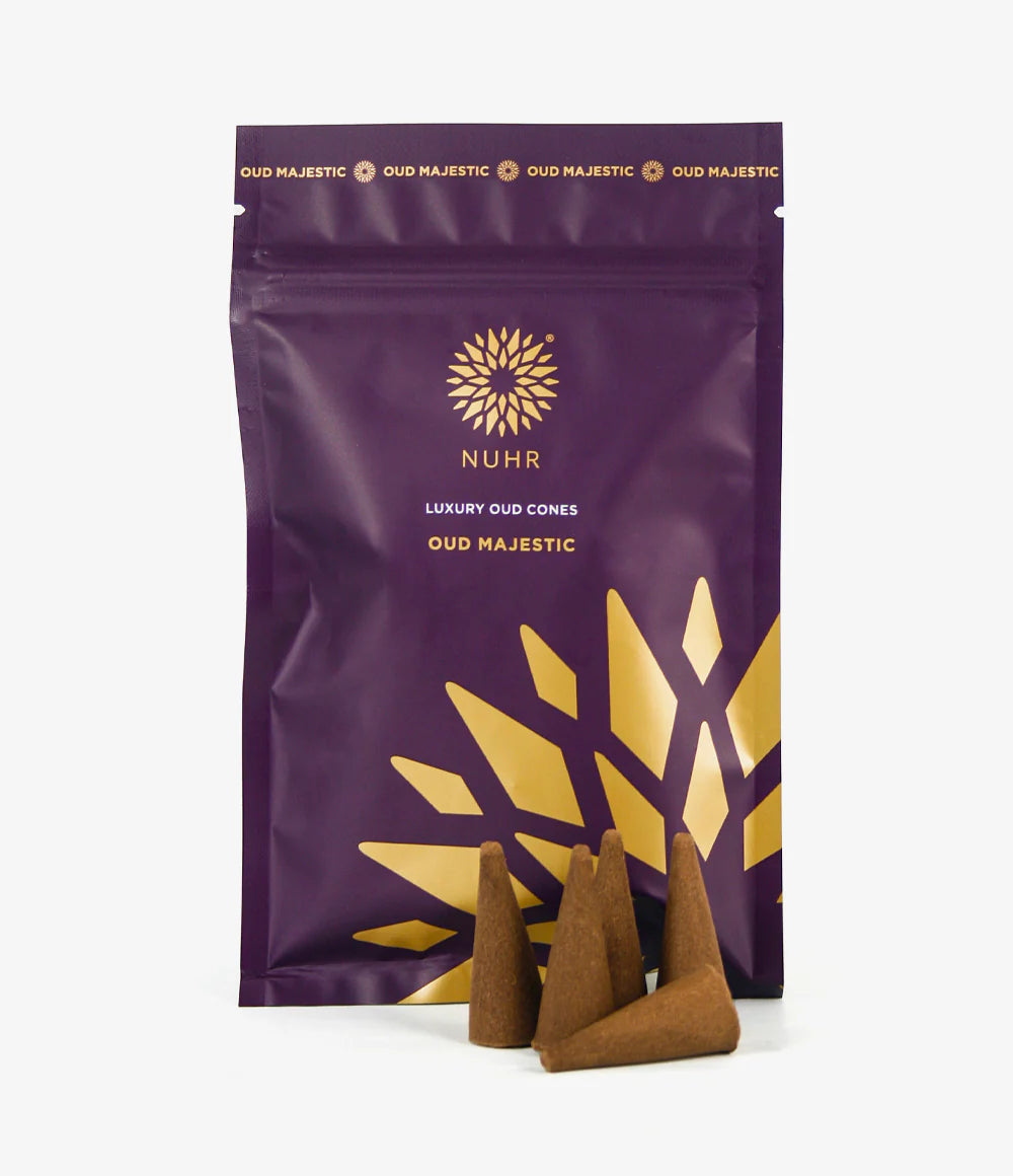 Oud Incense Cones Gift Set by NUHR Home