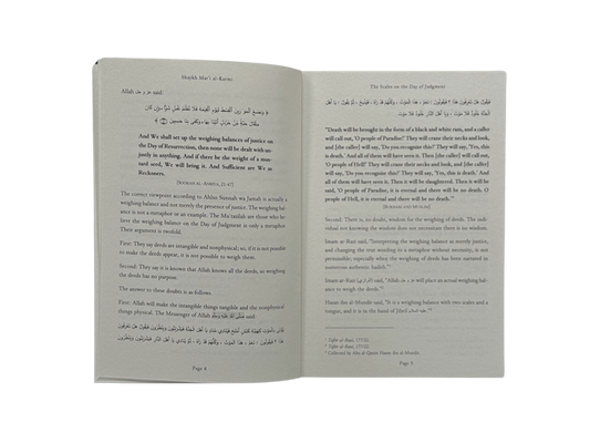 The Scales on the Day of Judgement & the People on the Heights