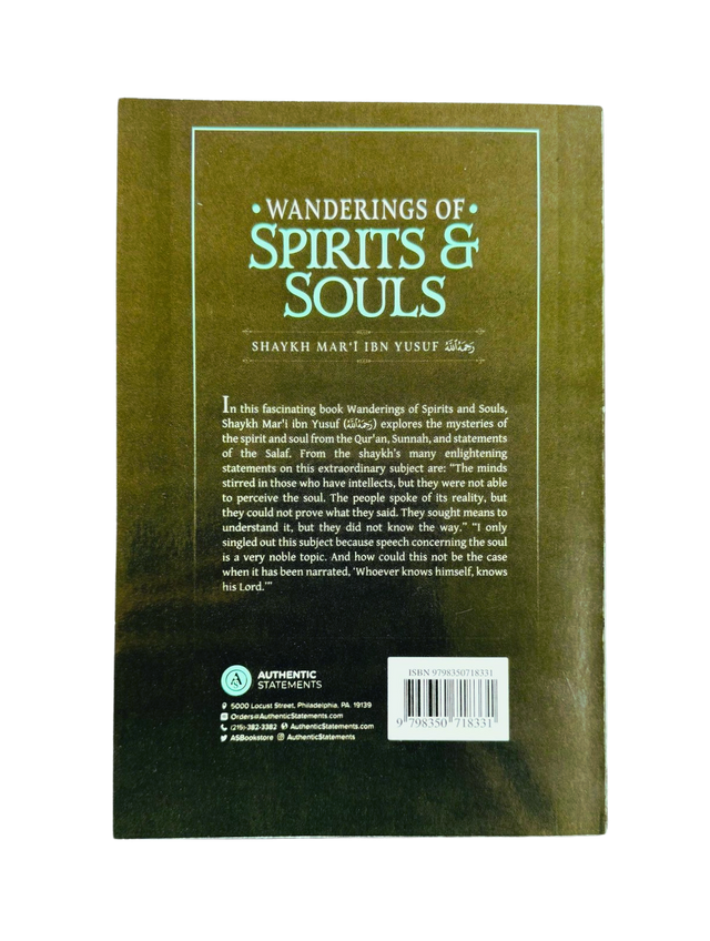 Wanderings of Spirits and Souls