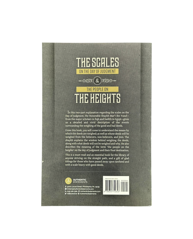 The Scales on the Day of Judgement & the People on the Heights