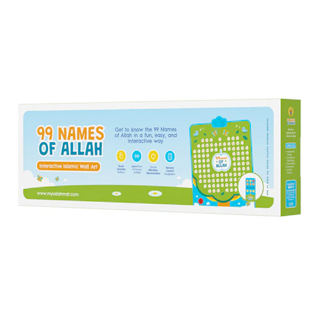 99 Names of Allah Interactive Islamic Wall Art