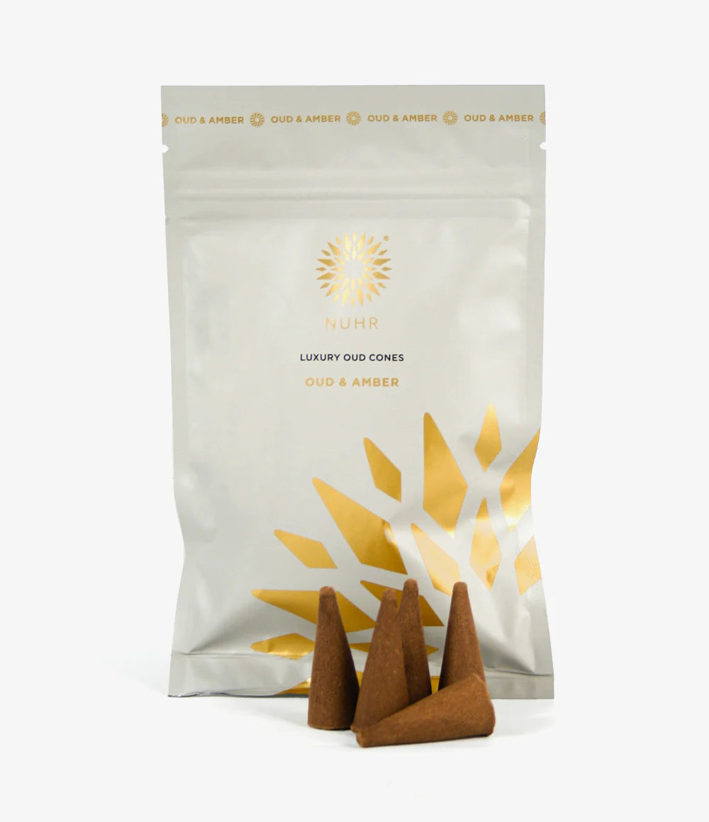 Oud Incense Cones Gift Set by NUHR Home
