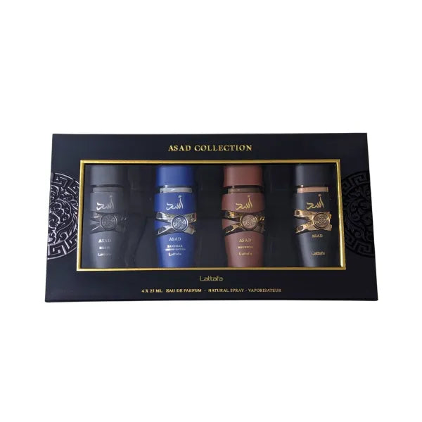 Asad 4 piece 25ml Collection set by Lattafa