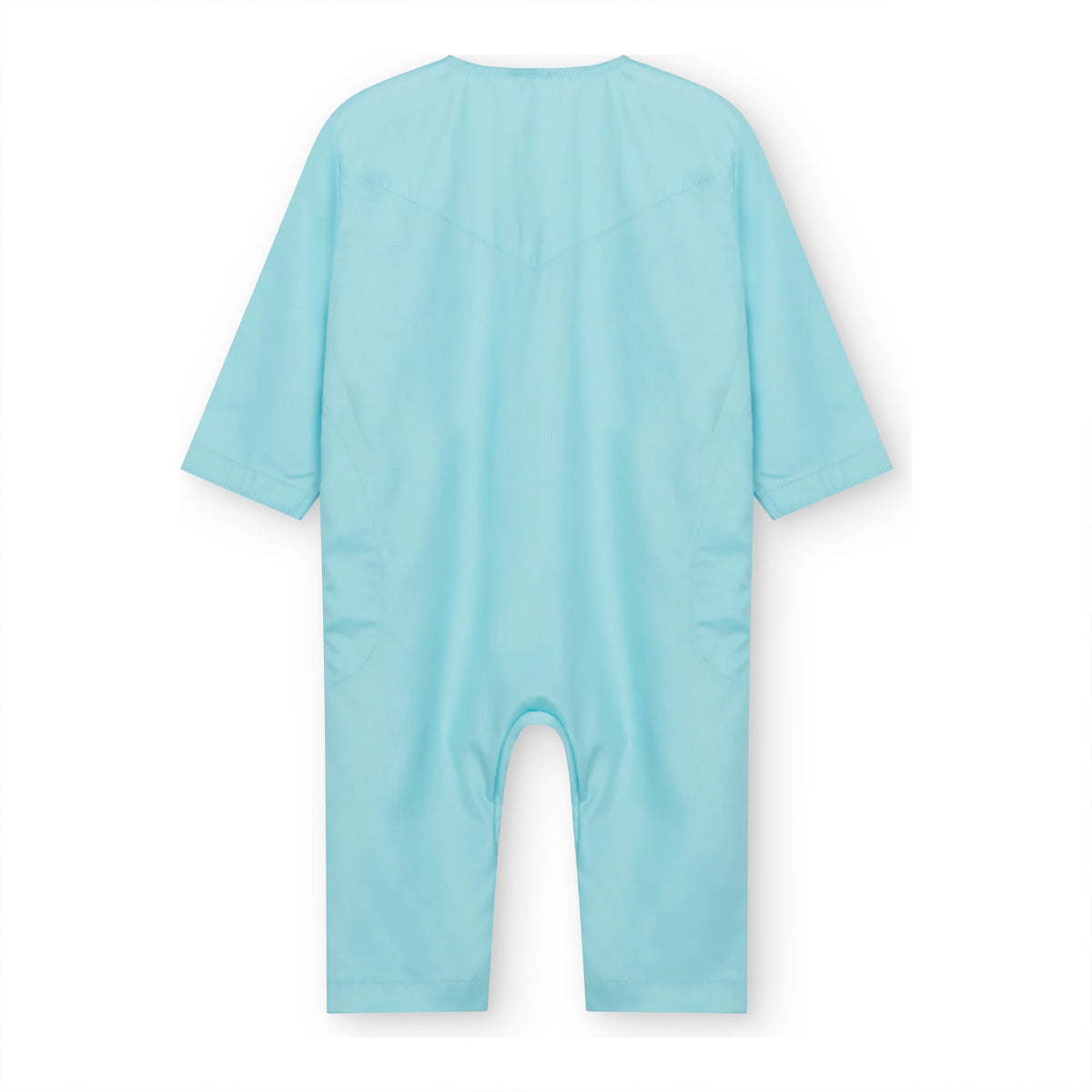 Emirati Baby Romper Jubba Thobe by Al Mirzan - Baby Blue