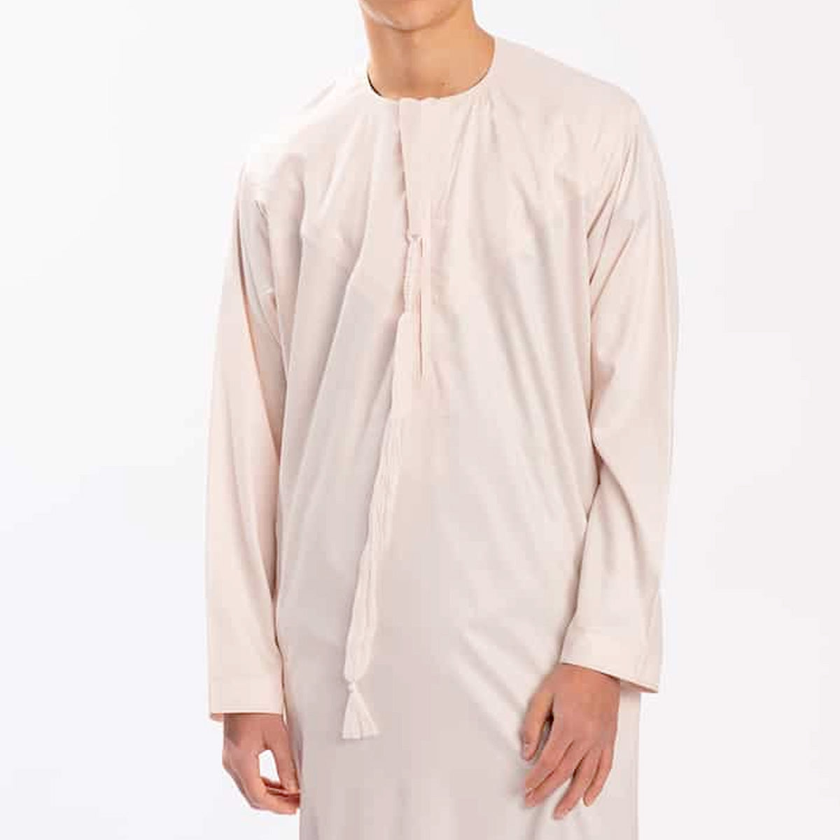 Boys Emirati Thobe Jubba by Al Mirzan - Blush Pink