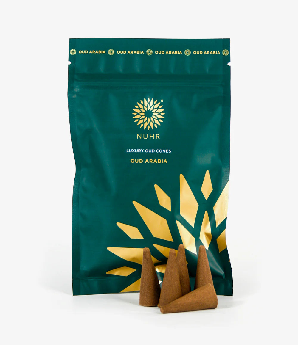 Oud Incense Cones Gift Set by NUHR Home