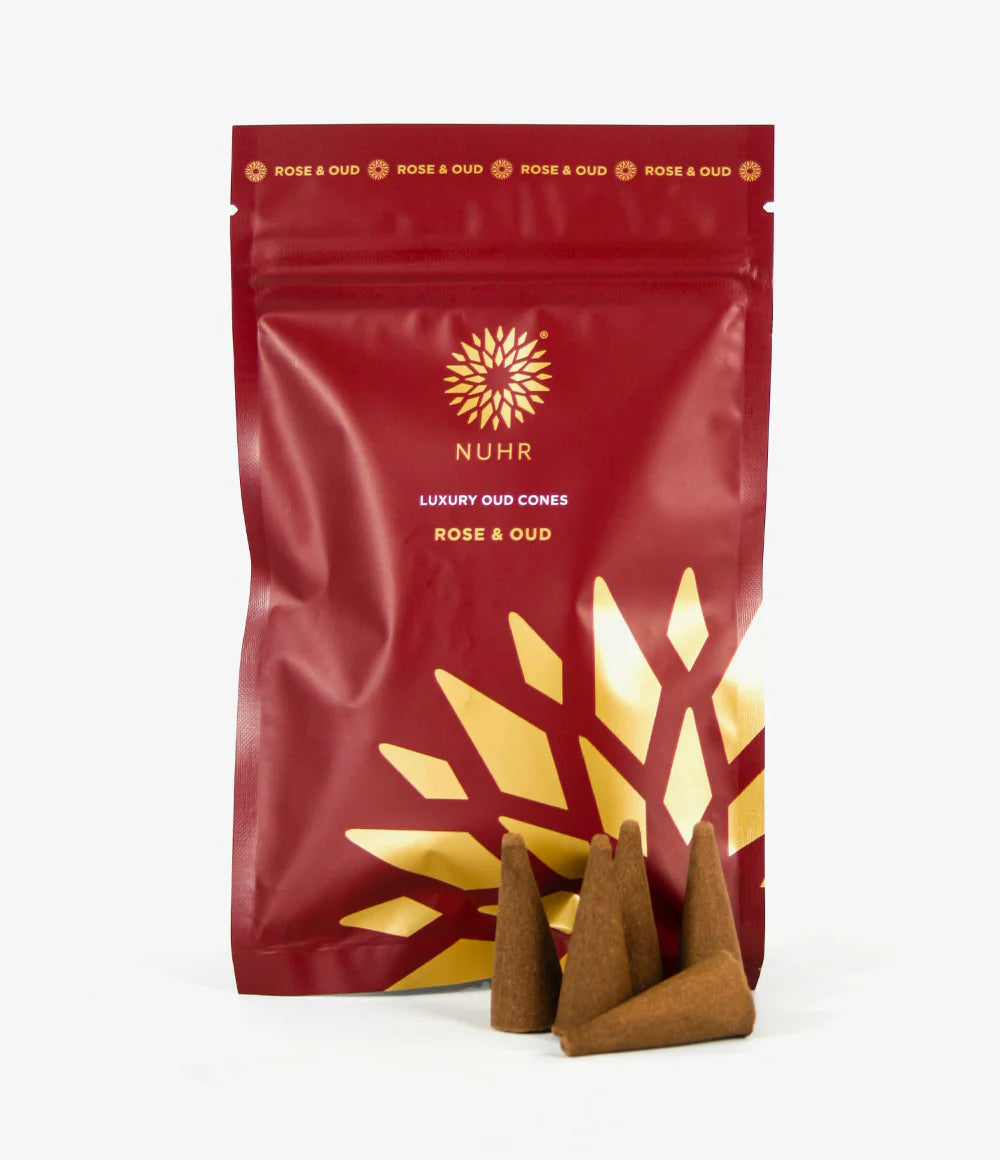 Oud Incense Cones Gift Set by NUHR Home