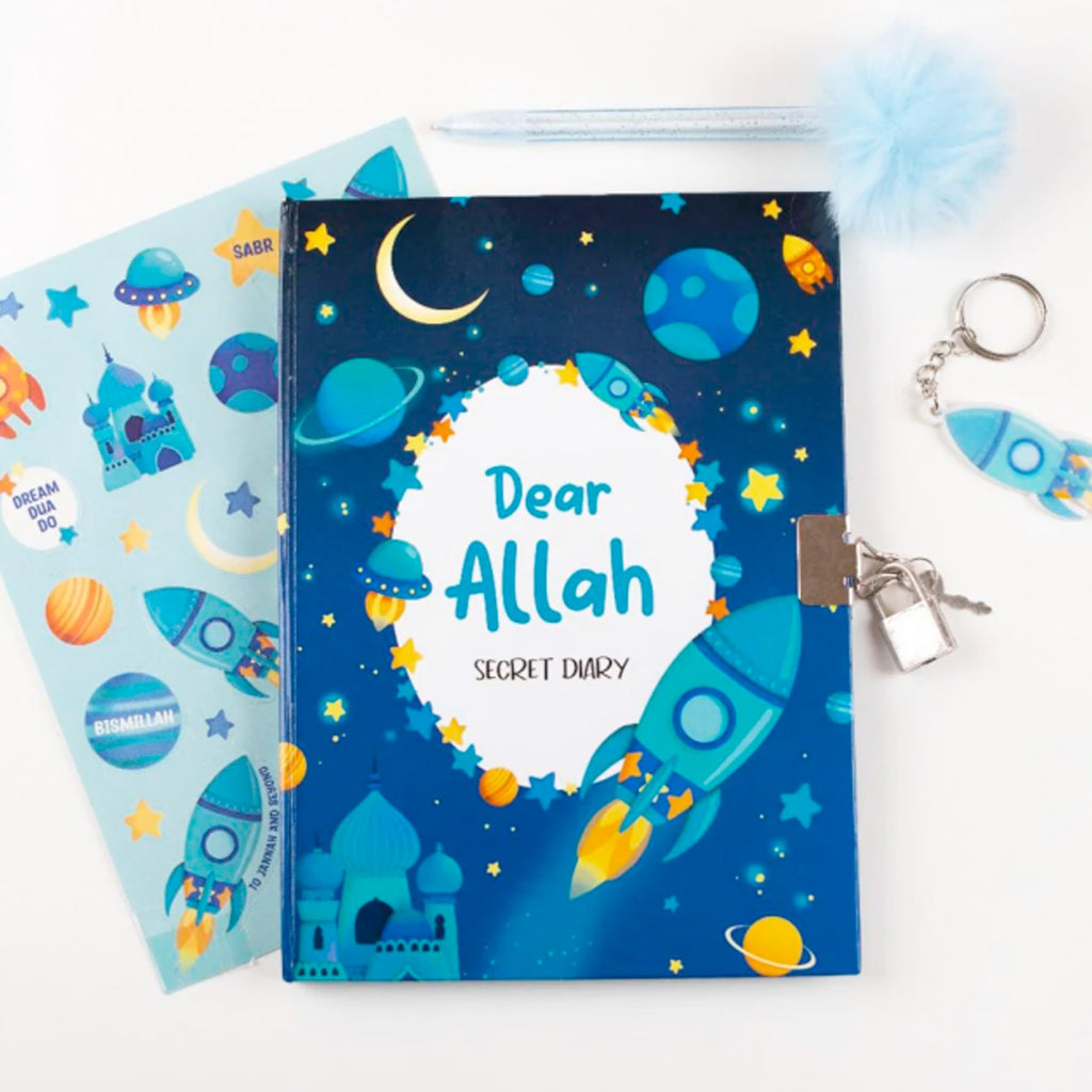 Dear Allah Secret Diary - Blue