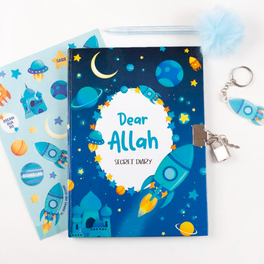 Dear Allah Secret Diary - Blue