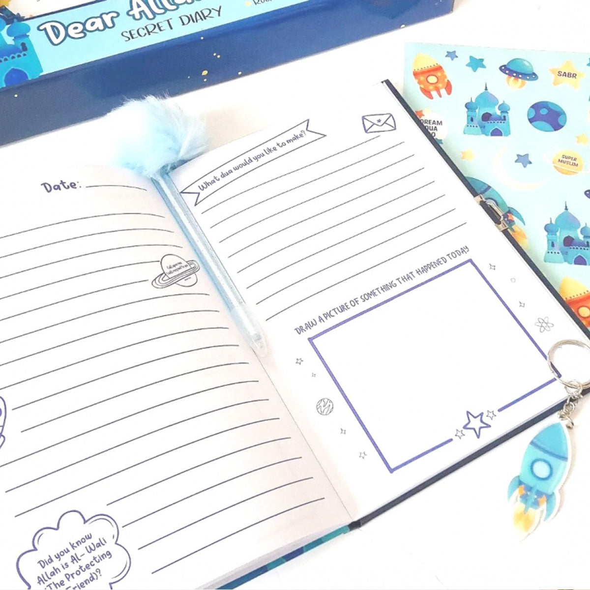 Dear Allah Secret Diary - Blue