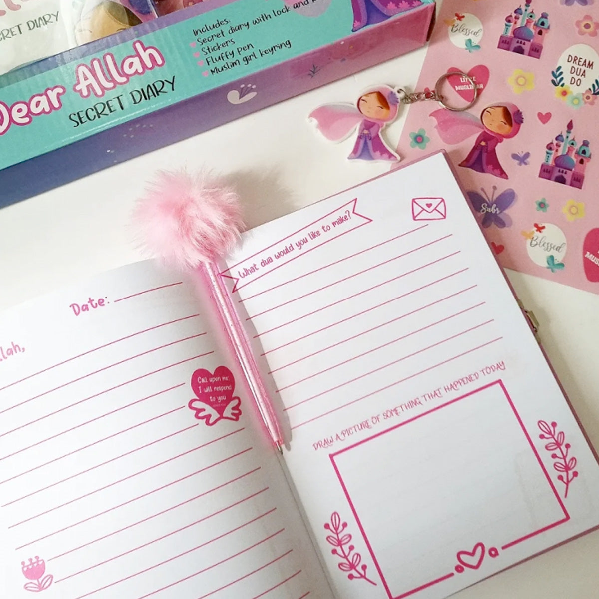 Dear Allah Secret Diary - Pink