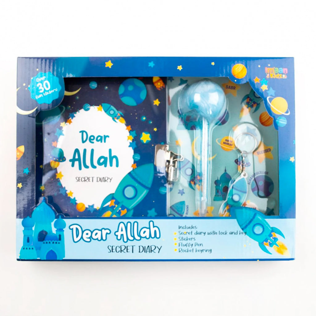 Dear Allah Secret Diary - Blue