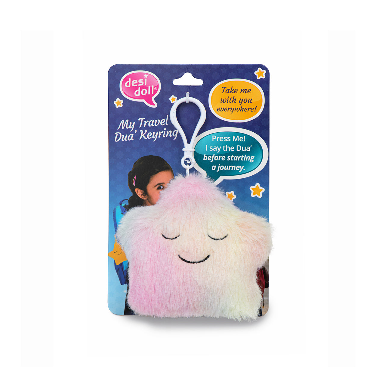 My Travel Dua’ Keyring - Candy Floss