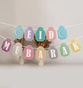 Eid Mubarak Banner - Pastel Colours