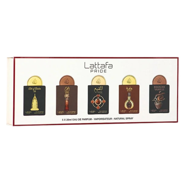 Lattafa pride 20ml Eau De Parfum 5pcs Gift Set Collection 04 (5 x 20ml)