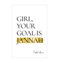 Girl, Your Goal Is Jannah