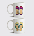 "Sole Mates" His & Her Mug Set