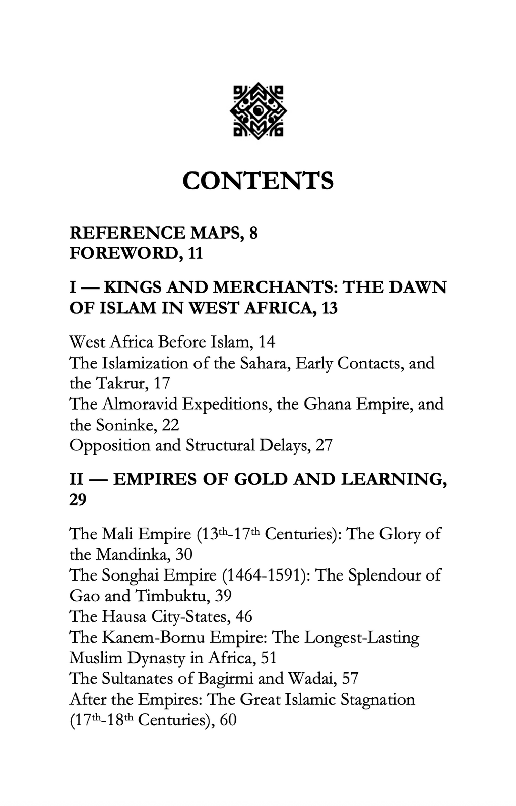 A Short History of Islamic West Africa
