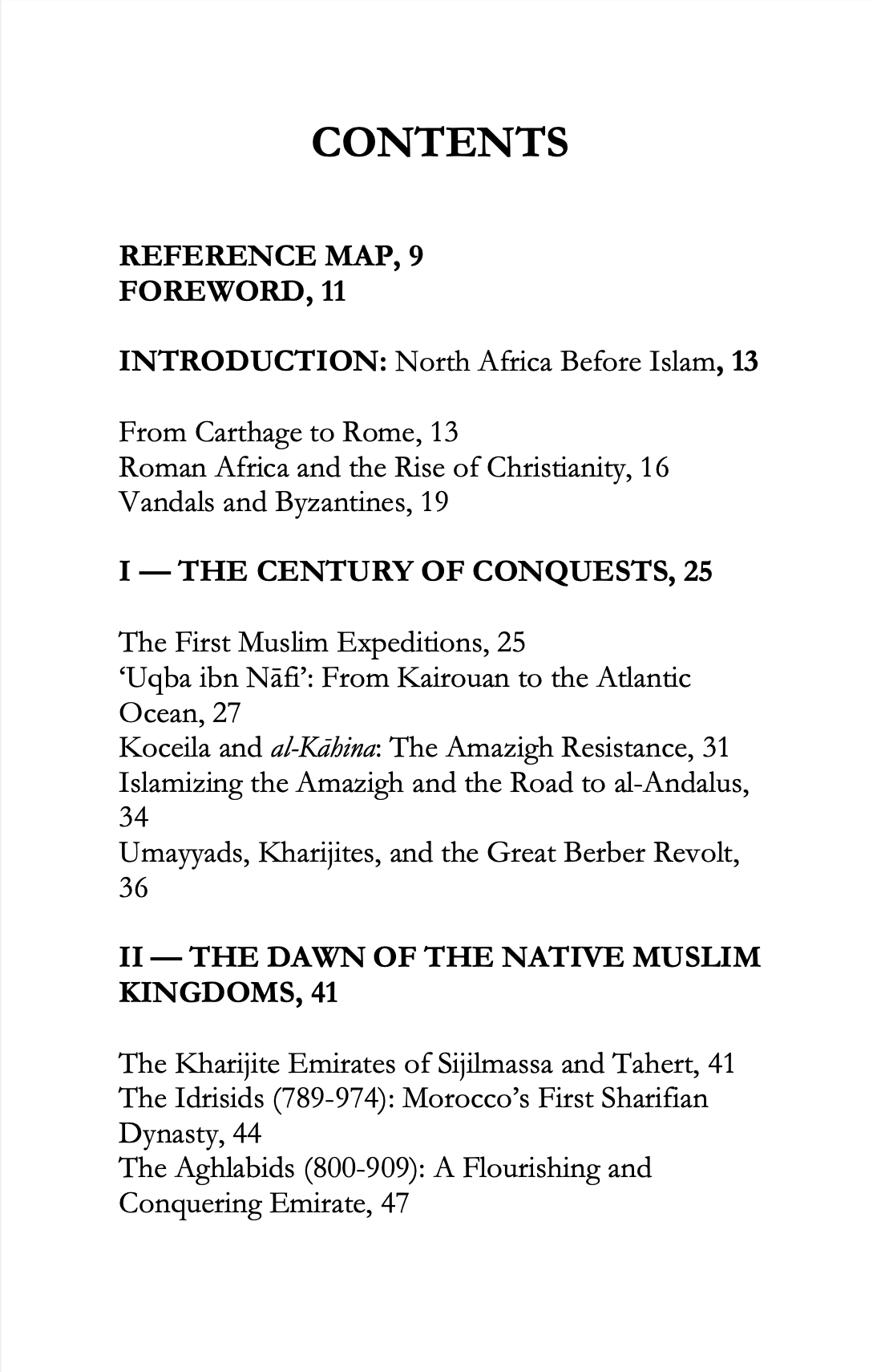 A Short History of the Islamic Maghreb