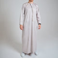 Emirati Thobe Jubba by Al Mirzan - Beige