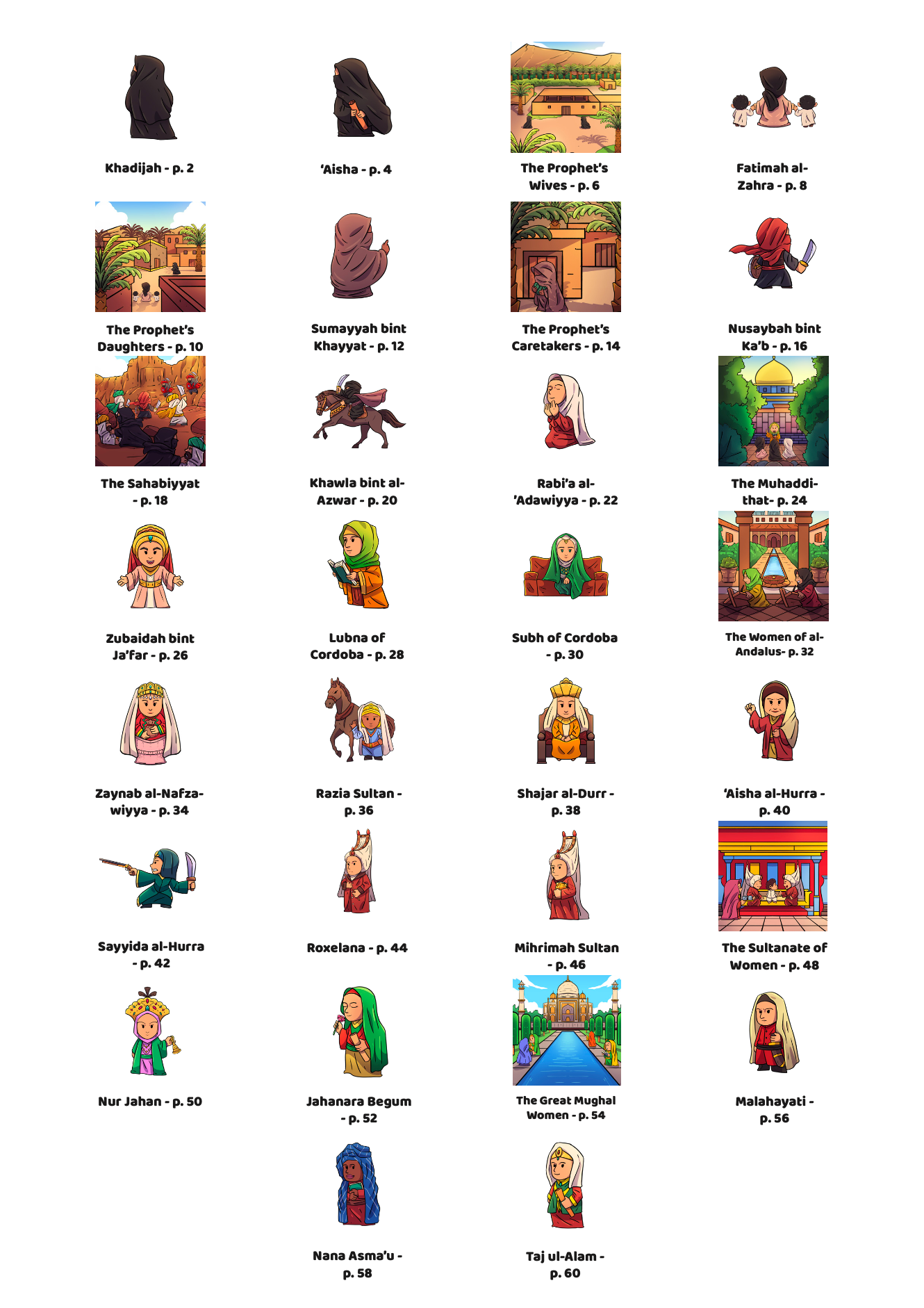Muslim Heroines For Kids