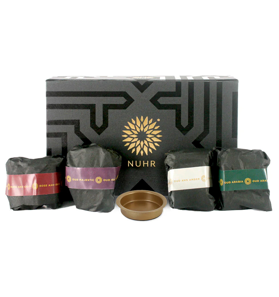 Oud Incense Cones Gift Set by NUHR Home