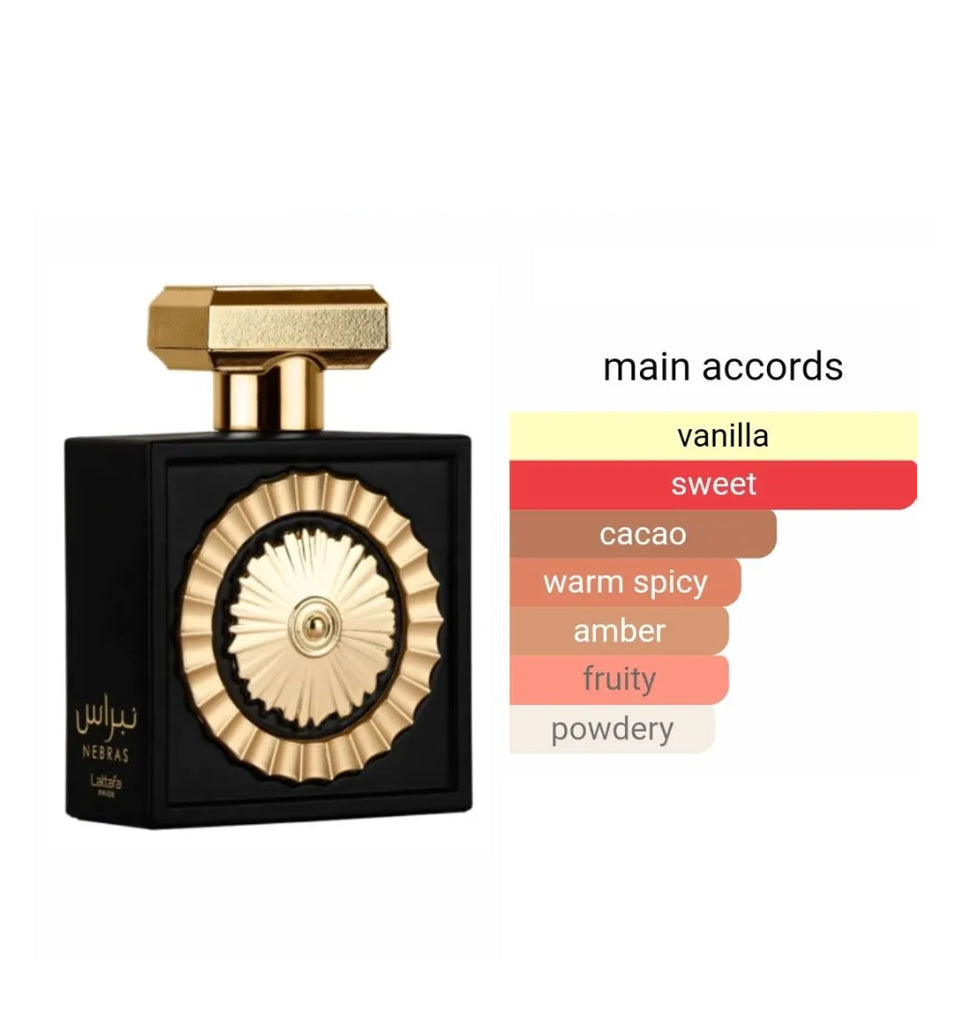 Nebras EDP Perfume 100ml by Lattafa