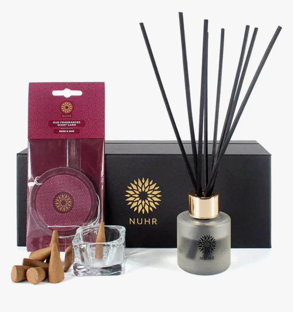 Rose & Oud 'Home Scenting' Gift Set by NUHR Home