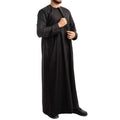 Royale Emirati Thobe Jubba by Al Mirzan - Black