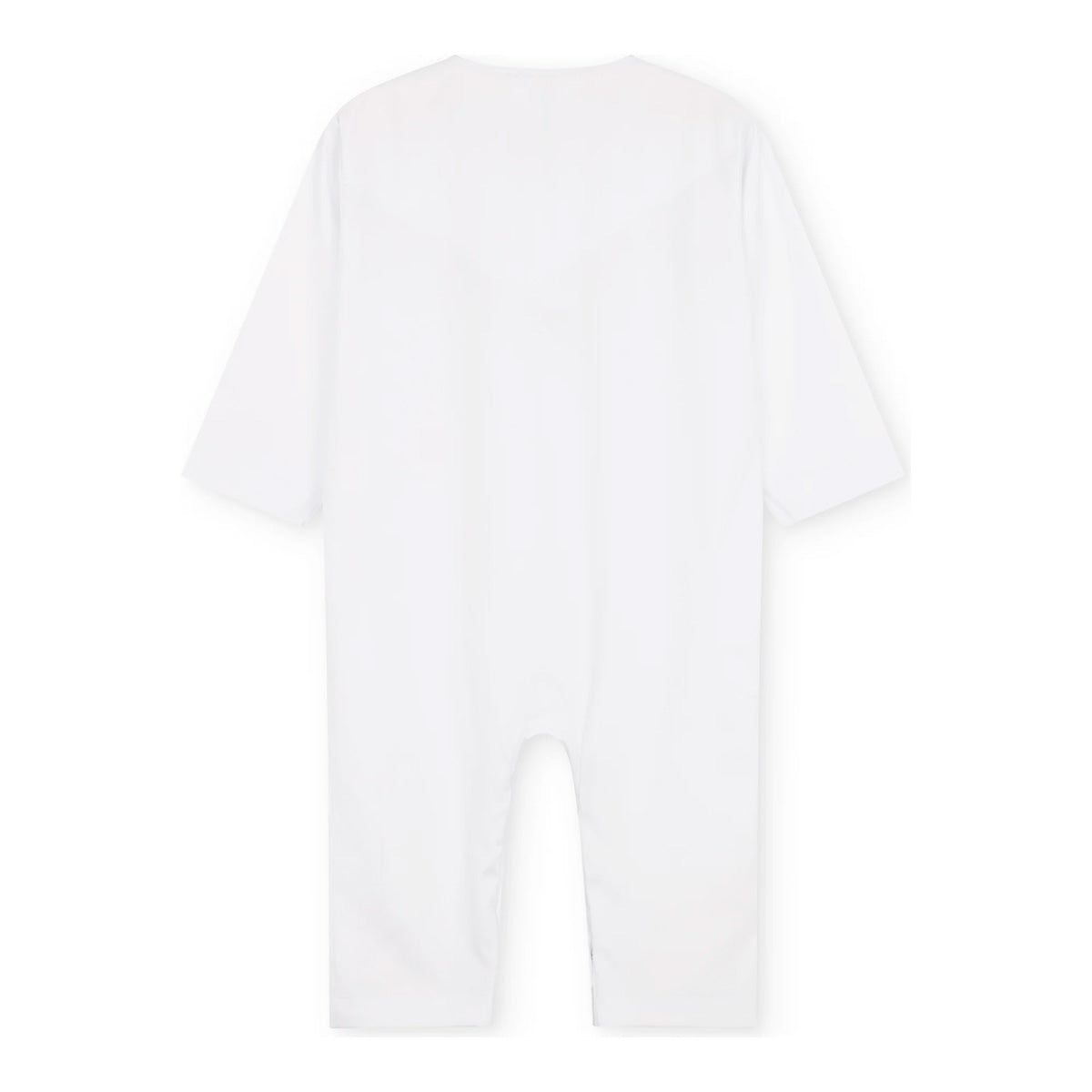 Emirati Baby Romper Jubba Thobe by Al Mirzan - White
