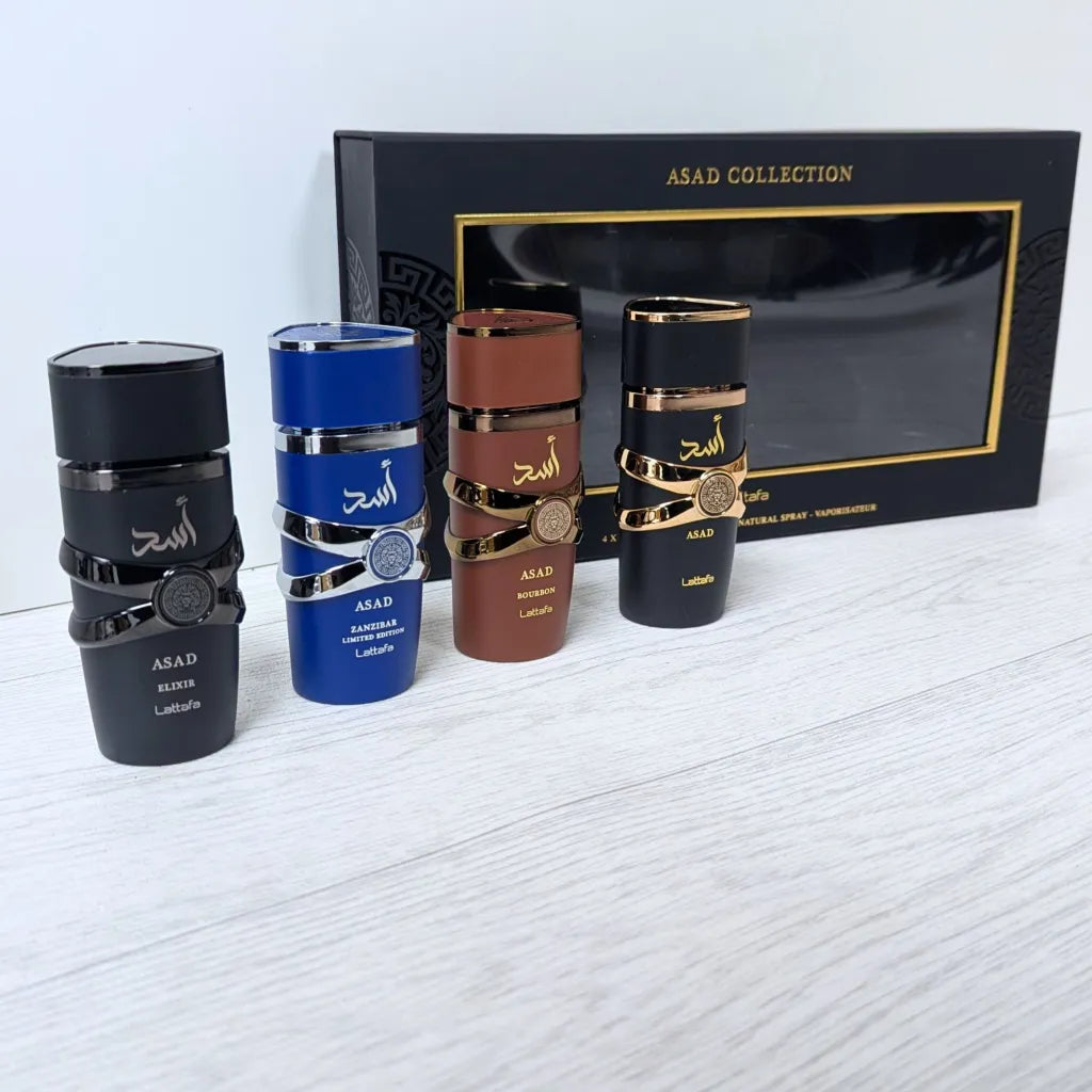 Asad 4 piece 25ml Collection set by Lattafa