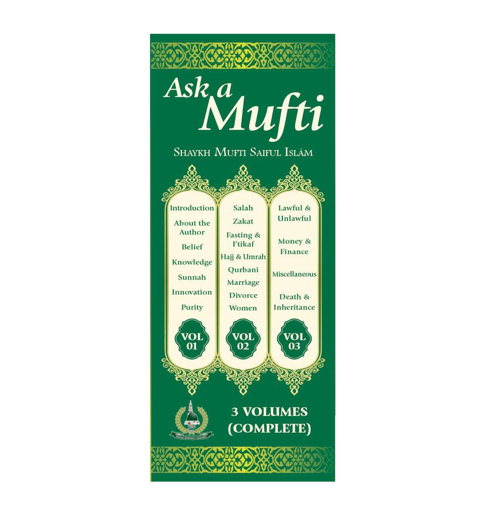 Ask a Mufti (3 Volumes - Hardback) - Islamic Pixels