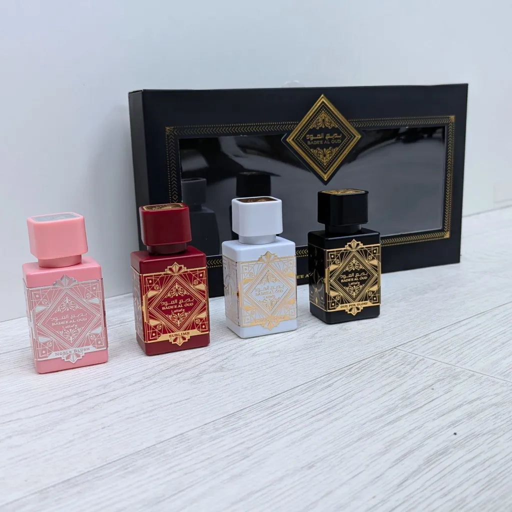 Badee al oud 4 piece 25ml Collection set by Lattafa