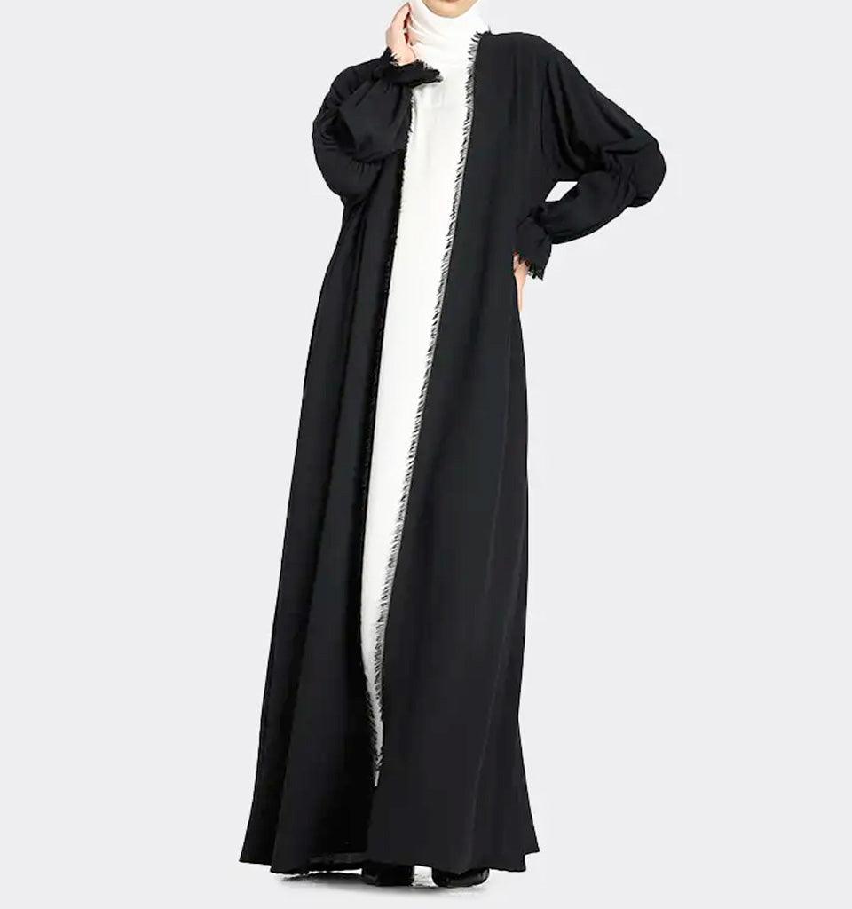 Black Roma Kimono - Islamic Pixels