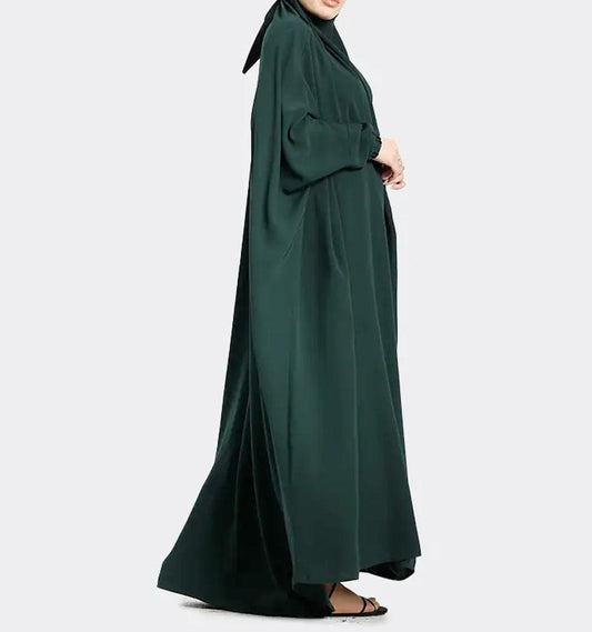 Bottle Green 1 Piece Jilbab - Islamic Pixels
