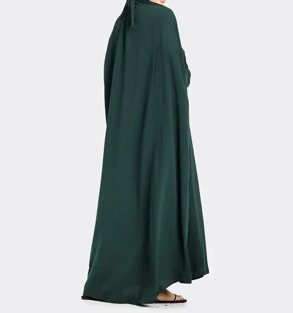 Bottle Green 1 Piece Jilbab - Islamic Pixels