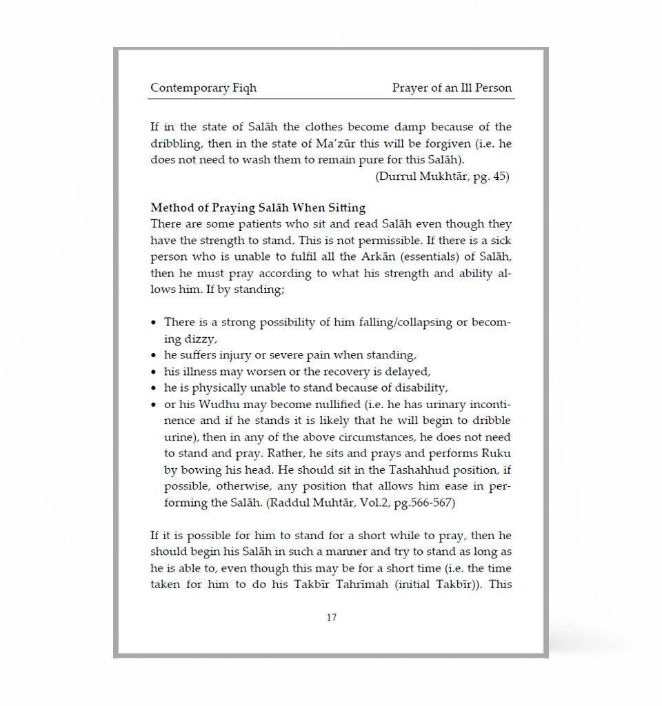 Contemporary Fiqh – by Shaykh Mufti Saiful Islam - Islamic Pixels