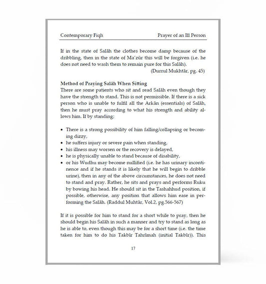 Contemporary Fiqh – by Shaykh Mufti Saiful Islam - Islamic Pixels
