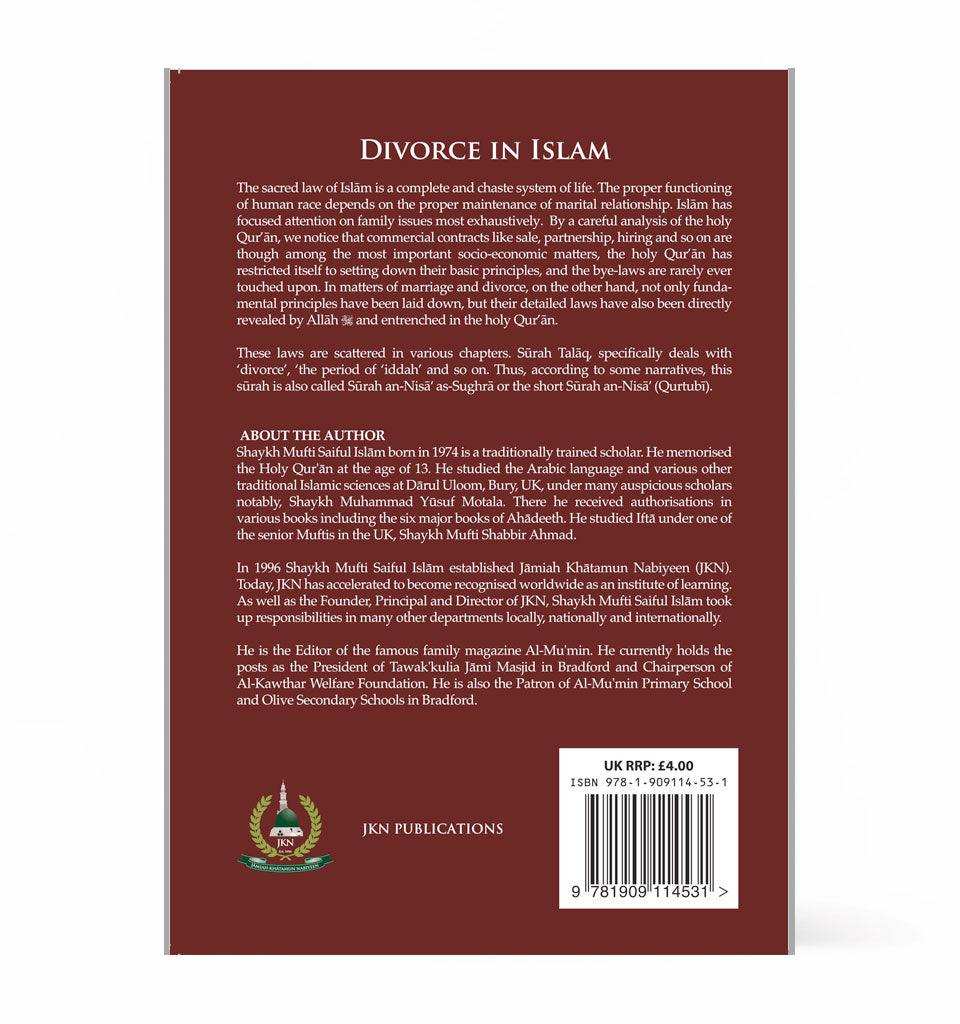 Divorce In Islam – by Shaykh Mufti Saiful Islam - Islamic Pixels