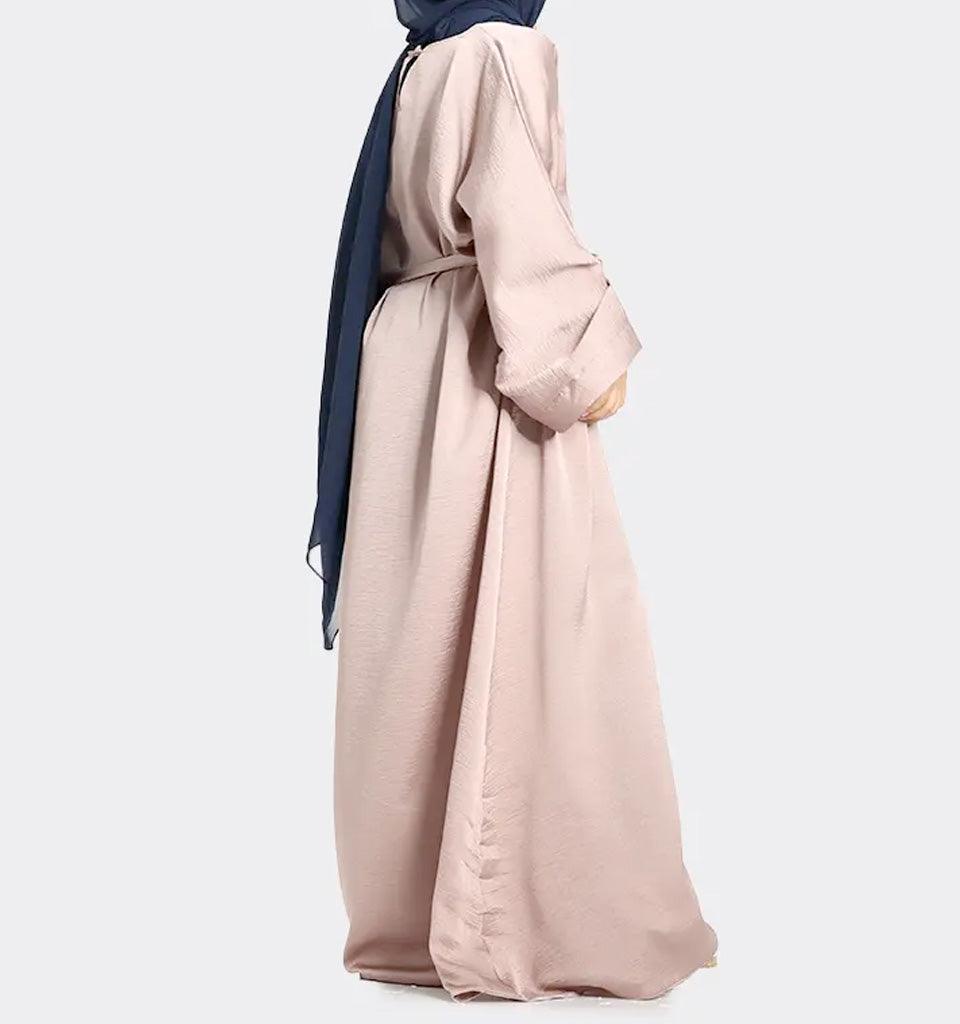 Girls Rose Silky Abaya - Islamic Pixels