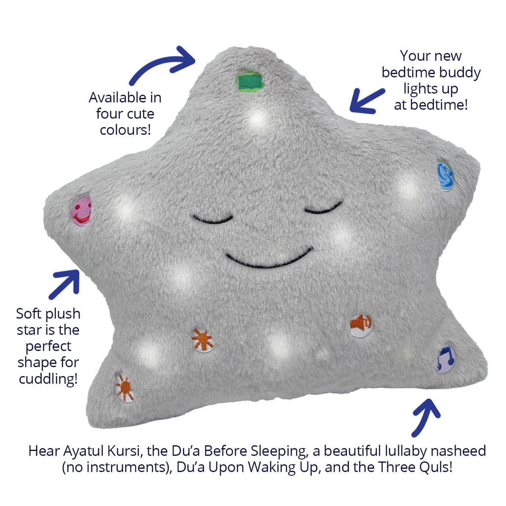 The Original My Dua’ Pillow – Grey