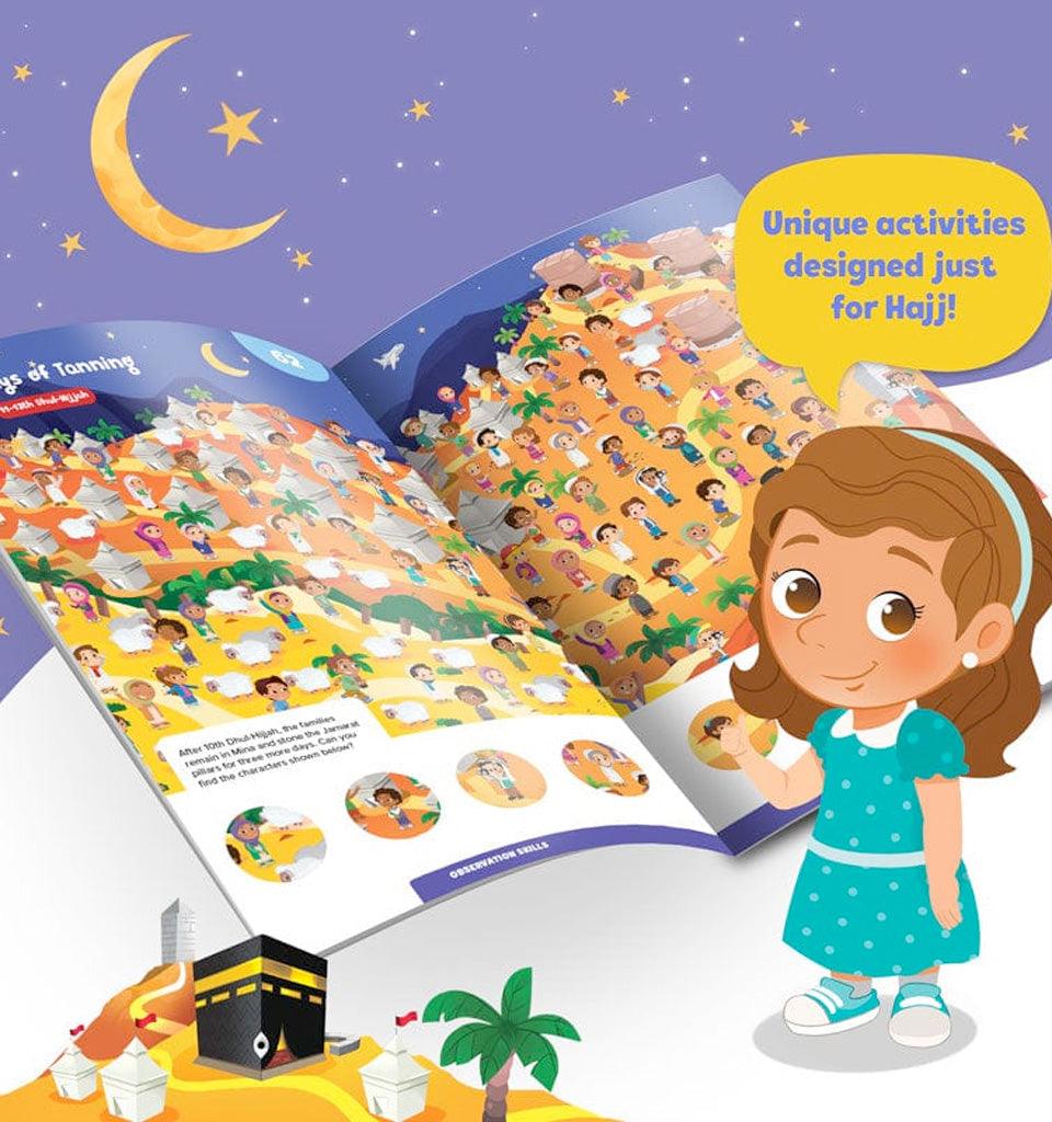 Hajj & Umrah Activity Book (Big Kids) - Islamic Pixels