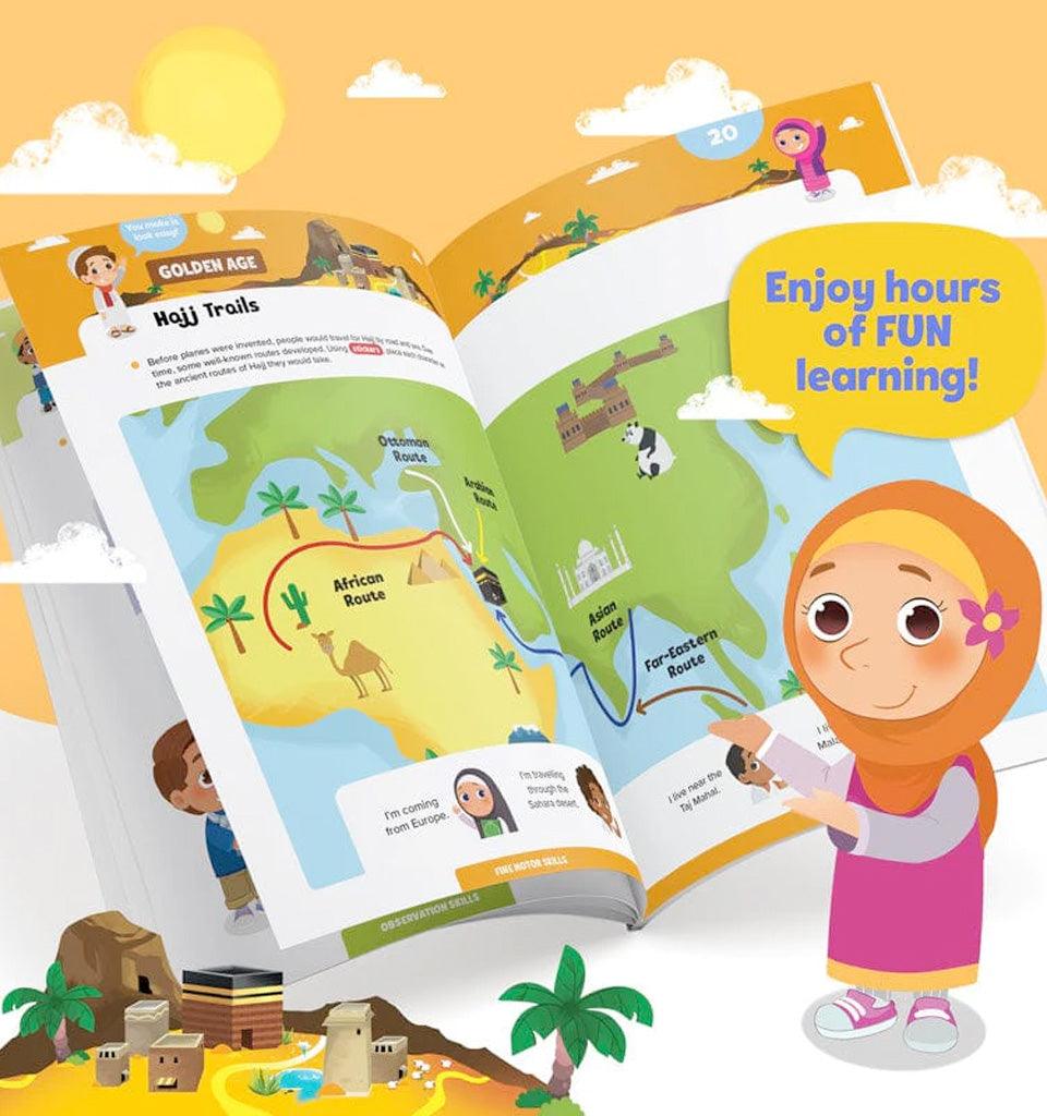 Hajj & Umrah Activity Book (Big Kids) - Islamic Pixels