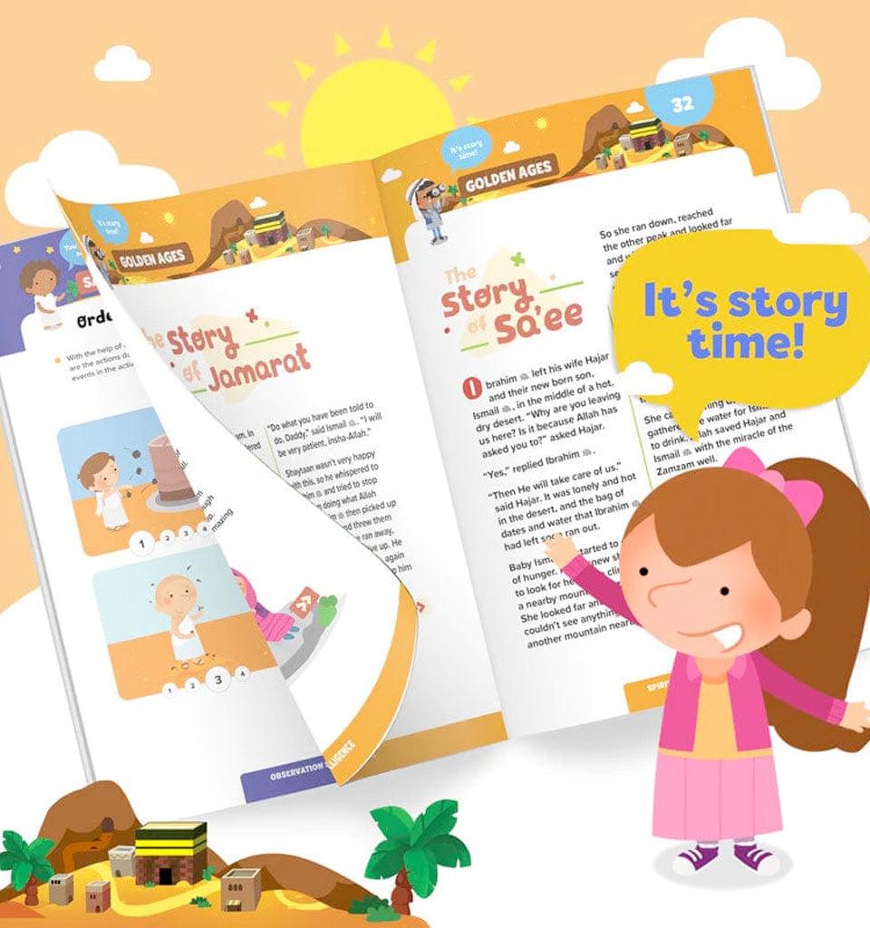 Hajj & Umrah Activity Book (Little Kids) - Islamic Pixels