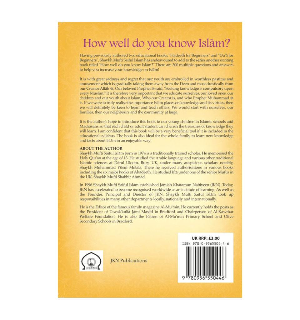 How Well Do You Know Islam? (Quiz Book) - Islamic Pixels
